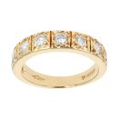 18ct Yellow Gold 0.80ct Diamond Eternity Ring