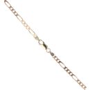 9ct Yellow Gold Figaro Chain 18"