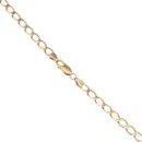 9ct Yellow Gold Welsh Feather Pendant and Chain 24"