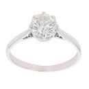 18ct White Gold 1.50ct Brilliant Cut Diamond Solitaire Ring