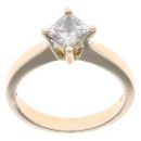 9ct Yellow Gold 1.00ct Diamond Solitaire Ring