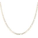 9ct Yellow Gold Figaro Chain 20"