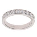 9ct White Gold 1.00ct Diamond Eternity Ring