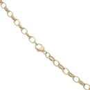 9ct Yellow Gold Belcher Chain 18"