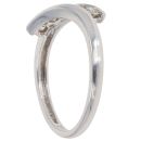9ct White Gold 0.33ct Brilliant Cut Diamond Five Stone Ring