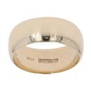 9ct Yellow Gold Wedding Band 7.58mm