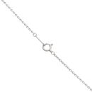 Platinum 1.00ct Diamond Pendant and Chain 18"
