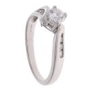 18ct White Gold 0.45ct Brilliant Cut Diamond Solitaire Ring