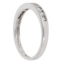 9ct White Gold 0.20ct Diamond Half Eternity Ring