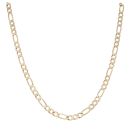 9ct Yellow Gold Figaro Chain 18"
