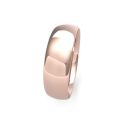 18ct Rose Gold 6mm Traditional Court Wedding Band