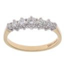 18ct Yellow Gold 0.50ct Brilliant Cut Diamond Eternity Ring
