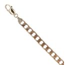 9ct Yellow Gold Curb Bracelet 8.5"
