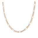 9ct Yellow Gold Figaro Chain 18"