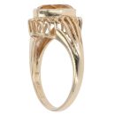 9ct Yellow Gold Citrine Solitaire Ring