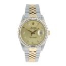 Rolex Custom Datejust Pre Owned Watch Ref 16233