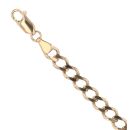 9ct Yellow Gold Curb Bracelet 8.5"