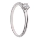 18ct Yellow Gold 0.30ct Brilliant Cut Diamond Solitaire Ring
