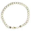 9ct Yellow Gold Curb Bracelet 7.5"