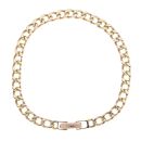 9ct Yellow Gold Curb Bracelet 9.5"