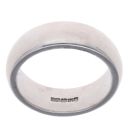 9ct White Gold Slight Court Wedding Ring 5.8mm