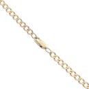9ct Yellow Gold Curb Chain 18"