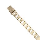 9ct Yellow Gold ID Curb Bracelet 8.5"