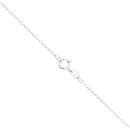 9ct White Gold 0.50ct Lab Grown Brilliant Cut Diamond Solitaire Pendant and Chain 18"