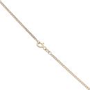 9ct Yellow Gold 0.25ct Diamond Cross Pendant and Chain 20"