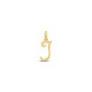 22ct Yellow Gold Initial J Pendant