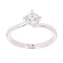 18ct White Gold 0.50ct Brilliant Cut Diamond Ring