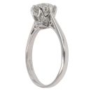 Platinum 1.00ct Brilliant Cut Diamond Solitaire Ring