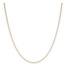 9ct Yellow Gold Curb Chain 22"