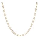 9ct Yellow Gold Curb Chain 20"