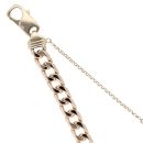 9ct Yellow Gold Curb Bracelet 7"