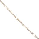 9ct Yellow Gold Double Curb Chain 18"
