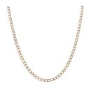 9ct Yellow Gold Curb Chain 18"