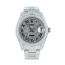 Rolex Custom Datejust Pre Owned Watch Ref 178274