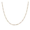 9ct Yellow Gold Figaro Chain 22"