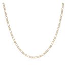9ct Yellow Gold Figaro Chain 18"