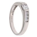 9ct White Gold Cubic Zirconia Ring