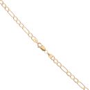 9ct Yellow Gold Figaro Chain 20"