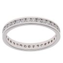 18ct Yellow Gold 0.77ct Brilliant Cut Diamond Full Eternity Ring