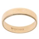 9ct Yellow Gold Wedding Band 4.2mm