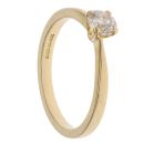 18ct Yellow Gold 0.40ct Diamond Solitaire Ring