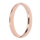 9ct Rose Gold Wedding Band 2.8mm