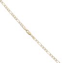 9ct Yellow Gold Figaro Chain 18"