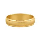 22ct Yellow Gold Ring With Matte texture