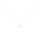 9ct Yellow Gold Citrine Pendant And Chain 18"