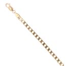 9ct Yellow Gold Curb Bracelet 8"